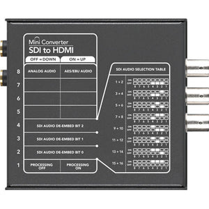 Blackmagic Design CONVMCAUDS4K Mini Converter Audio to SDI 4K Signal Converter