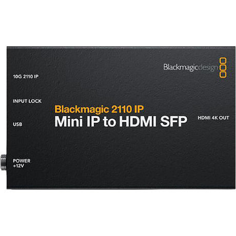 Blackmagic Design BMD-CONVNVIPE/IP/HDMISFP 2110 IP Mini IP to HDMI SFP