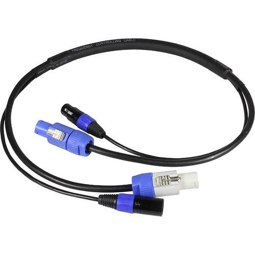 Blizzard 3-Pin DMX + powerCON® Compatible Combo Cable