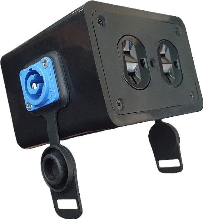 Blizzard Drop-PC 4x Outlet Stage Power Box powerCON