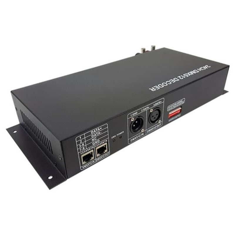 Blizzard Komply DMX-24 3-Channel (RGB) DMX Decoder, 8x12V Outputs