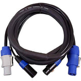 Blizzard 3-Pin DMX + powerCON® Compatible Combo Cable