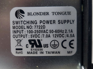 Blonder Tongue Laboratories MIPS-12D Audio/VIdeo Modulator Power Supply in Original Box