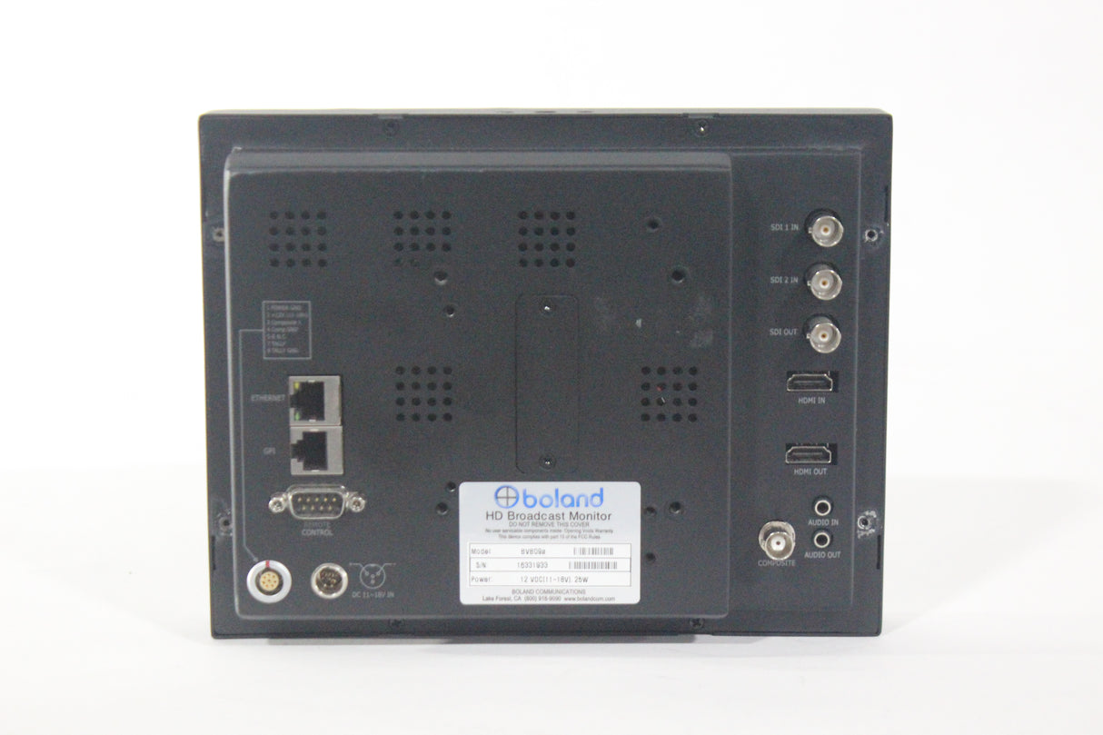 Boland BVB09a 9” DayBrite 2-Way Cross Conversion Monitor