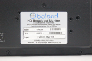 Boland BVB09a 9” DayBrite 2-Way Cross Conversion Monitor