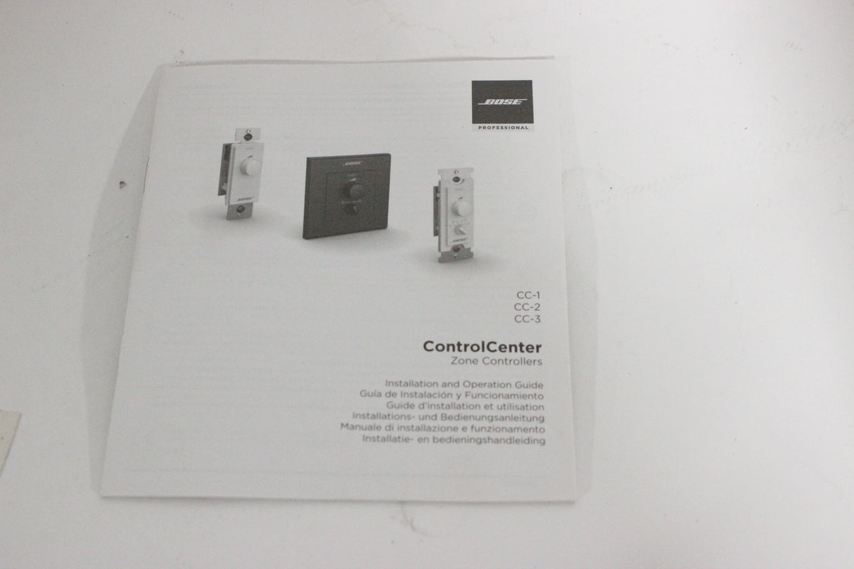 Bose CC-1 ControlCenter Zone Controller (Used in Original Box)