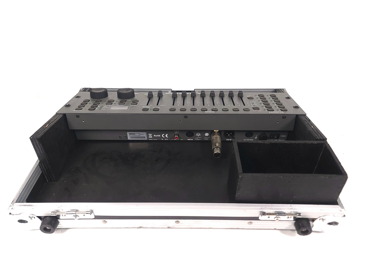 Botex DC 1216 II Lightcontroller w/ PSU, Male to Female 5 Pin, in Hard Carry Case