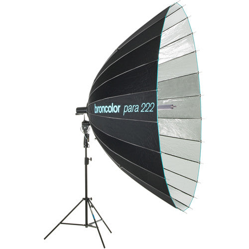 Broncolor B-33.552.03 Para 222 Reflector F Kit in Soft Pull Behind Case