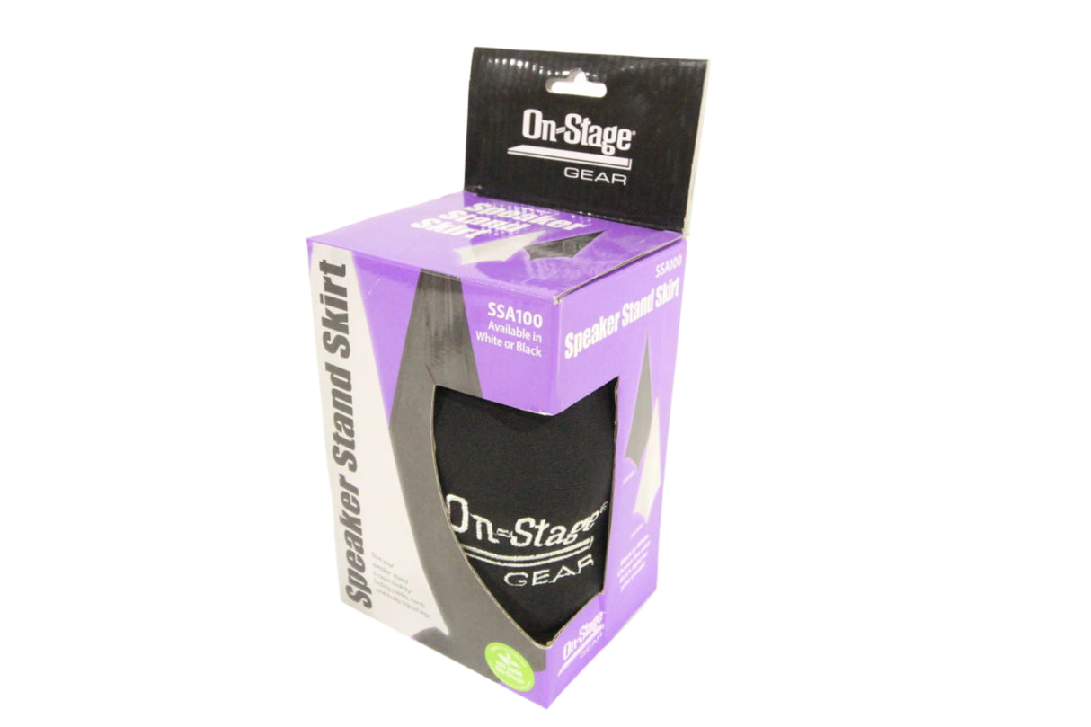 On-Stage Gear SSA100B Black Speaker/Lighting Stand Skirt