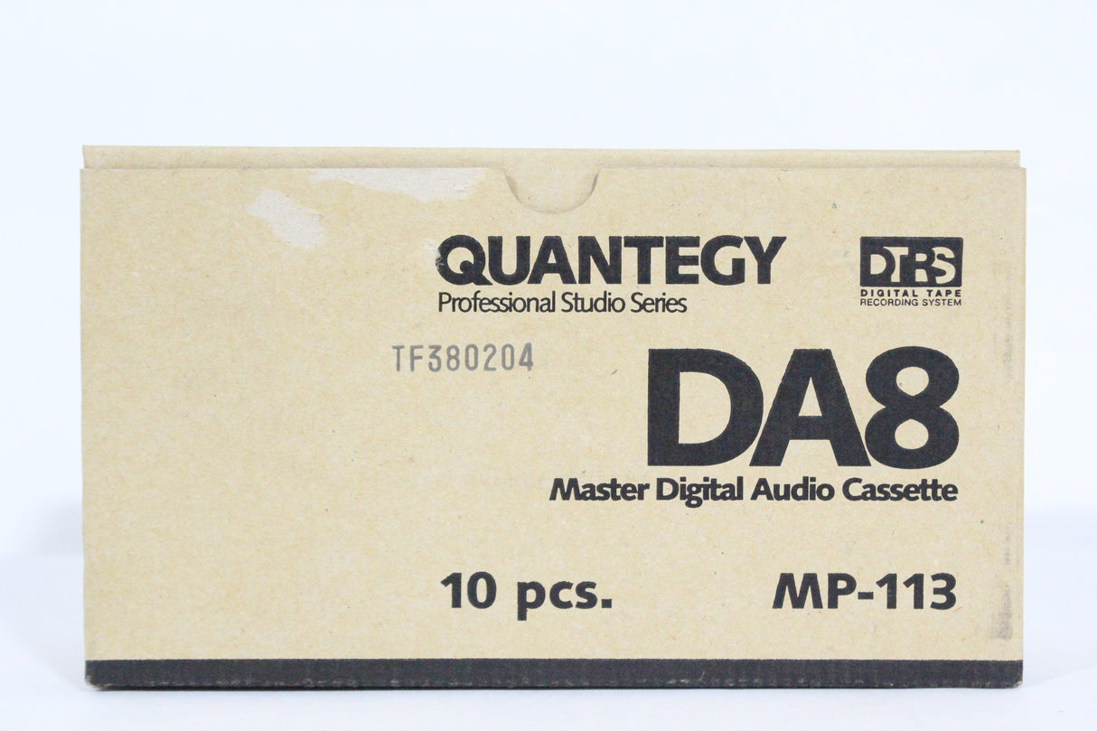 (9) Quantegy DA8 Master Digital Audio Cassette MP-113 (NEW)