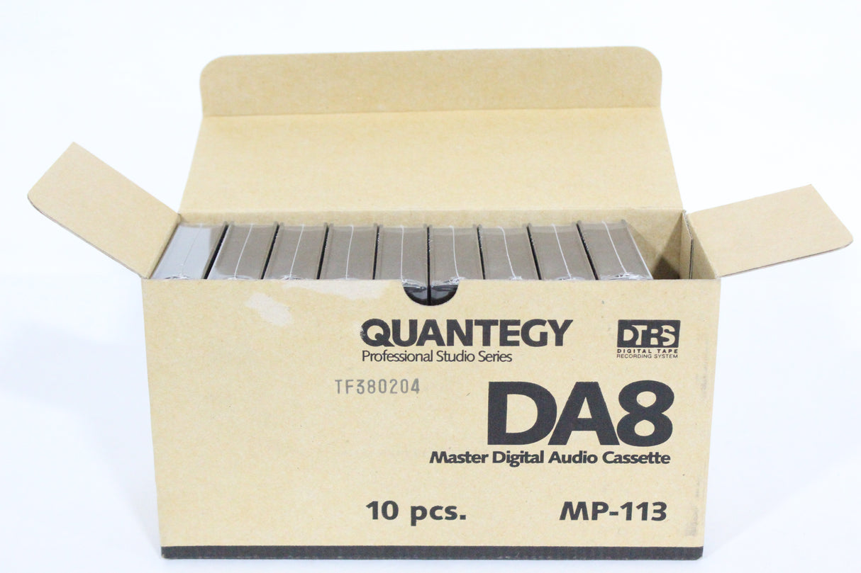 (9) Quantegy DA8 Master Digital Audio Cassette MP-113 (NEW)