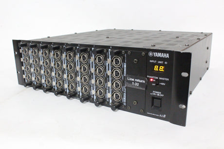 Yamaha AI8-ML8 Analog Input Box ((Powers ON, Not Fully Tested - Missing Output A) w/ (8) LMY4-AD Analog Input Option Cards|Yamaha AI8-ML8 Analog Input Box ((Powers ON, Not Fully Tested - Missing Output A) w/ (8) LMY4-AD Analog Input Option Cards||Yamaha AI8-ML8 Analog Input Box ((Powers ON, Not Fully Tested - Missing Output A) w/ (8) LMY4-AD Analog Input Option Cards|Yamaha AI8-ML8 Analog Input Box ((Powers ON, Not Fully Tested - Missing Output A) w/ (8) LMY4-AD Analog Input Option Cards