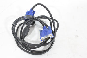 Sony VPL-FH500L (7,000 Lumens) Projector w/ Remote, (2) VGA Cables, PSU Cables in Wheeled Hard Case (Check Notes)
