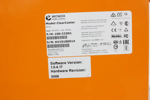 Wowza Media Systems ClearCaster 6G-SDI &amp; HDMI Live Broadcast Streaming Encoder