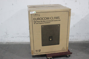 Behringer EuroCom CL118S 18in 400 Watt Subwoofer (Open-Box)