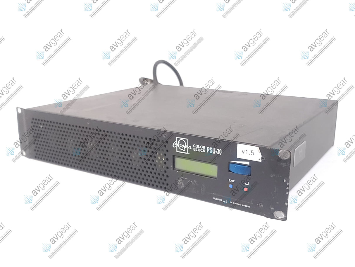 Chroma-Q CBPSU-30 Color Block 2RU Rack-Mountable Power Supply