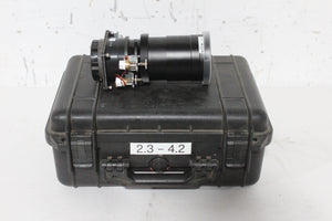 Sanyo LNS-T31A 2.54-.4.39 Long Zoom Lens in Pelican 1450 Hard Carry Case