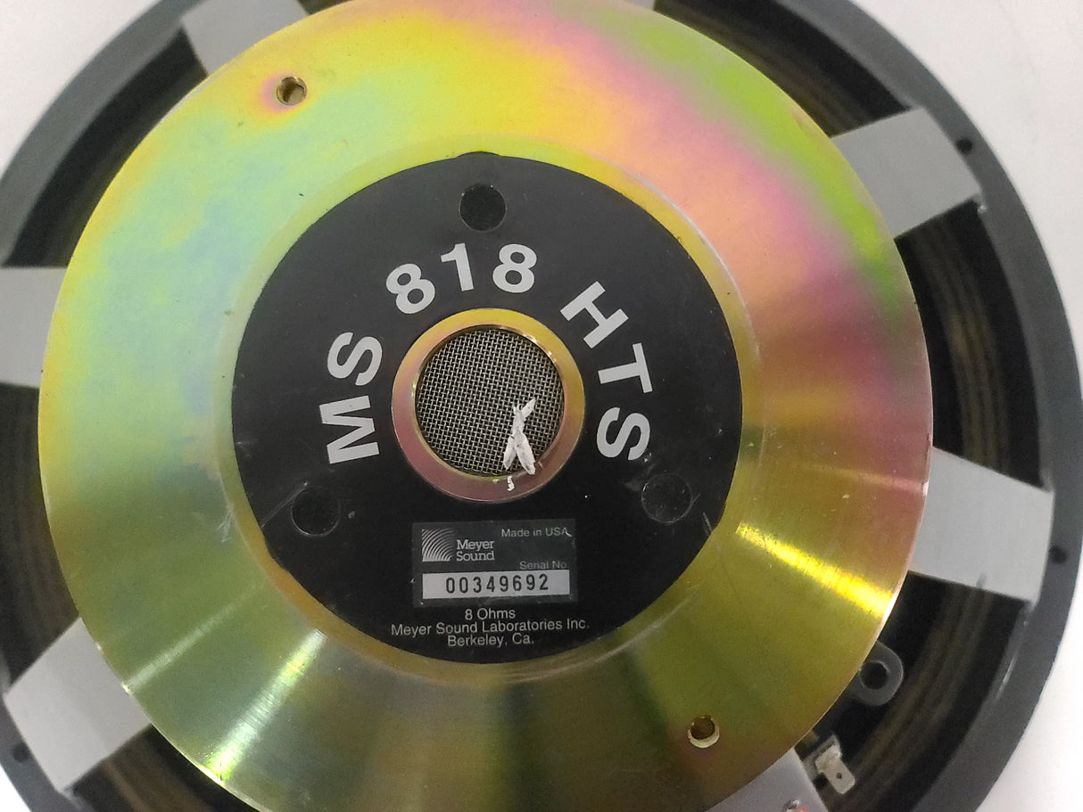 Meyer Sound MS 818 HTS 8Ohms 18" Subwoofer Cone