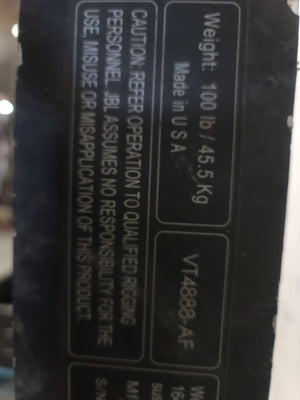 JBL VT4888-AF Array Frame for VT Speaker Systems