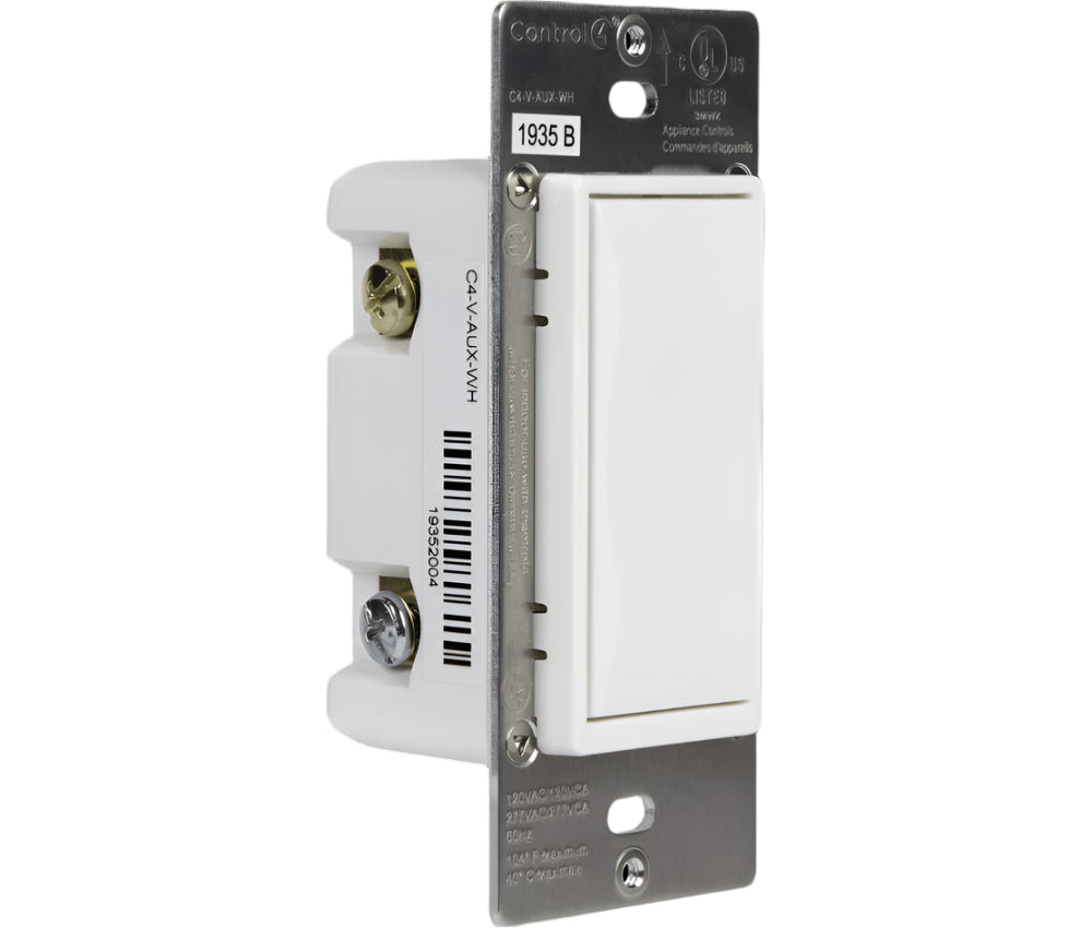 Control4 C4-V-AUX-WH Auxiliary Keypad