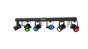 CHAUVET DJ 6Spot RGBW Complete Pack-N-Go Lighting Solution