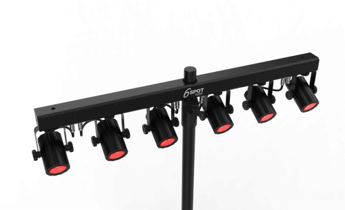 CHAUVET DJ 6Spot RGBW Complete Pack-N-Go Lighting Solution