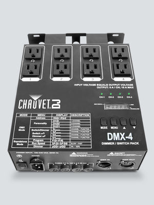 CHAUVET DJ DMX-4LED 4-Channel Dimmer Pack