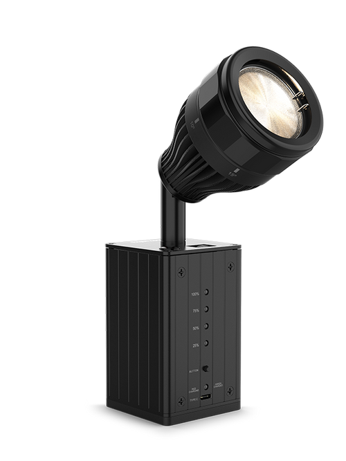 CHAUVET DJ EZPin Zoom Battery-Powered LED Pin Spot Kit (4-Pack)
