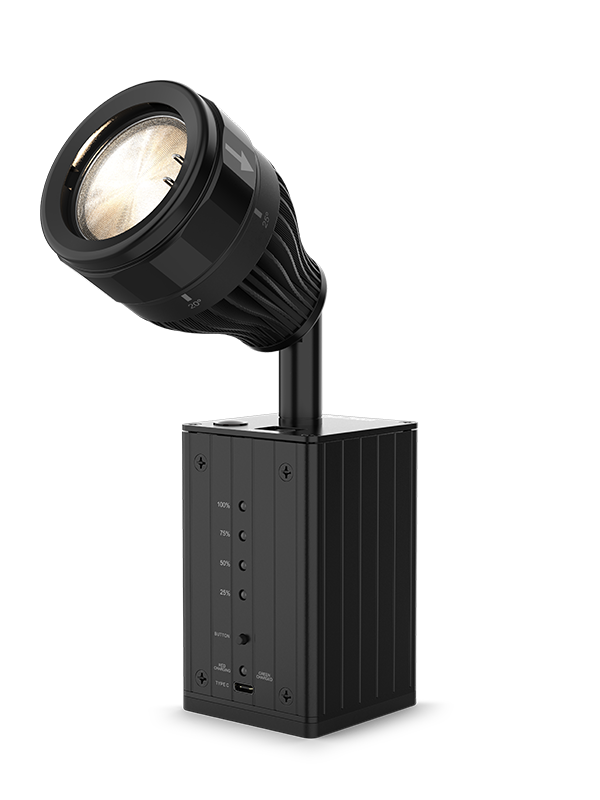 CHAUVET DJ EZPin Zoom Battery-Powered LED Pin Spot Kit (4-Pack)