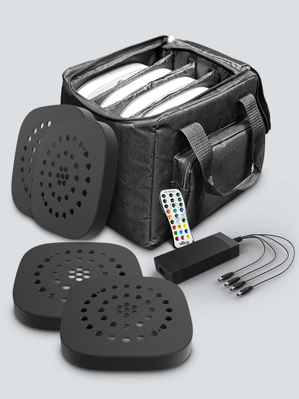 CHAUVET DJ Freedom Centerpiece 100% TRUE Wireless Uplight System (4-Pack)