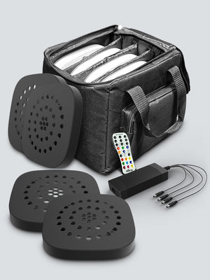 CHAUVET DJ Freedom Centerpiece 100% TRUE Wireless Uplight System (4-Pack)