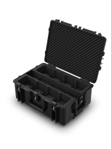 CHAUVET DJ Freedom Charge 8P Pelican-Style Charging Transport Case for Freedom Par Q9 and H9 IP (Black)