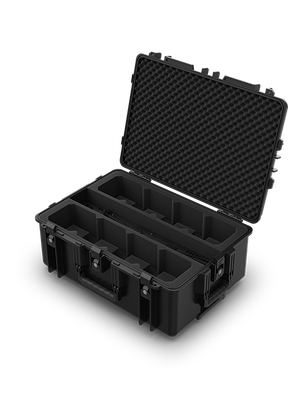 CHAUVET DJ Freedom Charge 8P Pelican-Style Charging Transport Case for Freedom Par Q9 and H9 IP (Black)