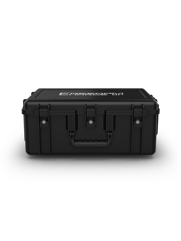 CHAUVET DJ Freedom Charge 8P Pelican-Style Charging Transport Case for Freedom Par Q9 and H9 IP (Black)