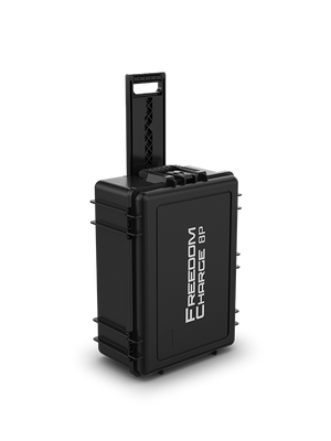 CHAUVET DJ Freedom Charge 8P Pelican-Style Charging Transport Case for Freedom Par Q9 and H9 IP (Black)