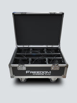 CHAUVET DJ Freedom Charge Cyc Wheeled Road Case for 6 Fixtures (Black)
