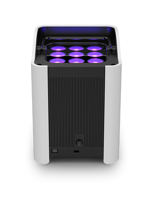CHAUVET DJ Freedom Flex H9 IP Weather-Resistant Battery-Powered RGBAW+UV LED PAR Kit with Charging Case (6-Pack)
