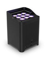 CHAUVET DJ Freedom Flex H9 IP Weather-Resistant Battery-Powered RGBAW+UV LED PAR Kit with Charging Case (6-Pack)
