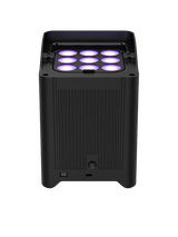 CHAUVET DJ Freedom Flex H9 IP Weather-Resistant Battery-Powered RGBAW+UV LED PAR Kit with Charging Case (6-Pack)