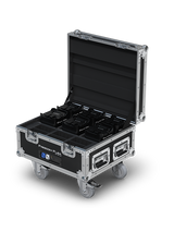 CHAUVET DJ Freedom Flex H9 IP Weather-Resistant Battery-Powered RGBAW+UV LED PAR Kit with Charging Case (6-Pack)