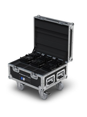 CHAUVET DJ Freedom Flex H9 IP Weather-Resistant Battery-Powered RGBAW+UV LED PAR Kit with Charging Case (6-Pack)