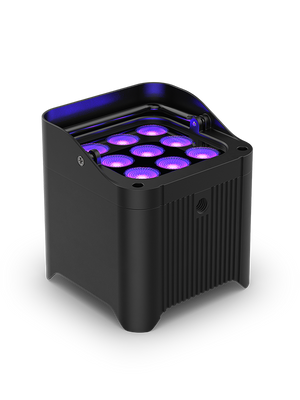 CHAUVET DJ Freedom Par H9 IP Weather-Resistant Battery-Powered RGBAW+UV LED PAR with Wireless DMX