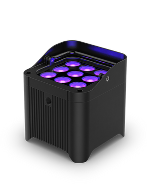 CHAUVET DJ Freedom Par H9 IP Weather-Resistant Battery-Powered RGBAW+UV LED PAR with Wireless DMX