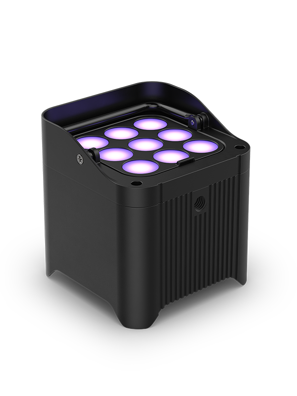 CHAUVET DJ Freedom Par H9 IP Weather-Resistant Battery-Powered RGBAW+UV LED PAR with Wireless DMX