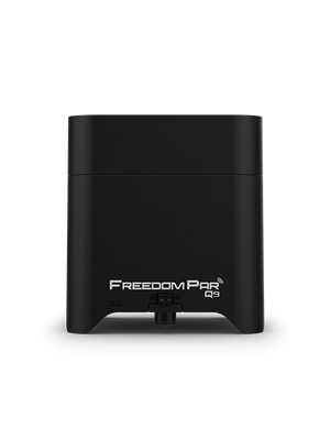CHAUVET DJ Freedom Par Q9 X4 True Wireless RGBA LED PAR Kit with Carrying Bag, Remote, and Multi-Charger (4-Pack)