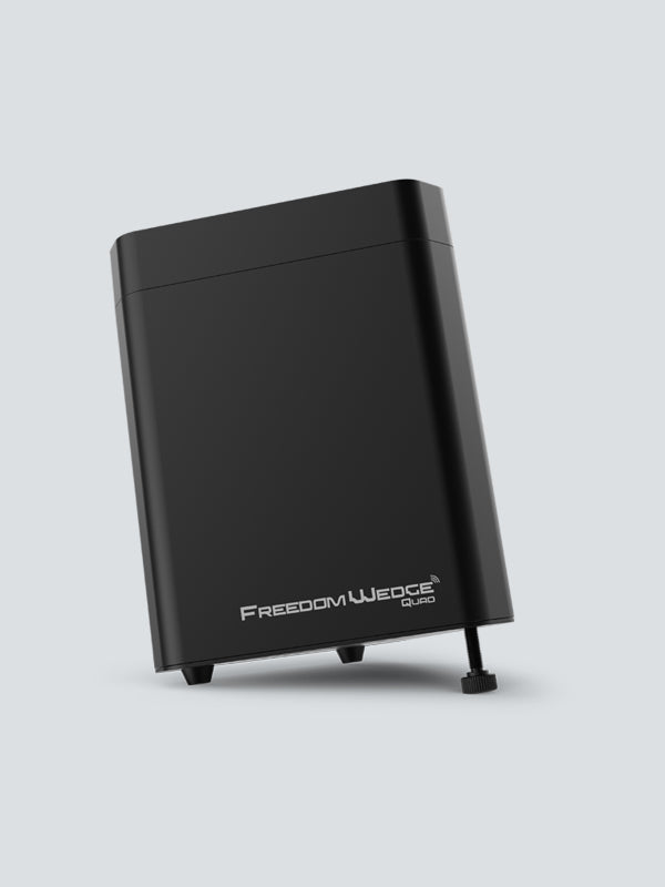 CHAUVET DJ Freedom Wedge Quad Battery-Powered Triangularly-Shaped RGBA LED Wash Light with D-Fi Wireless DMX