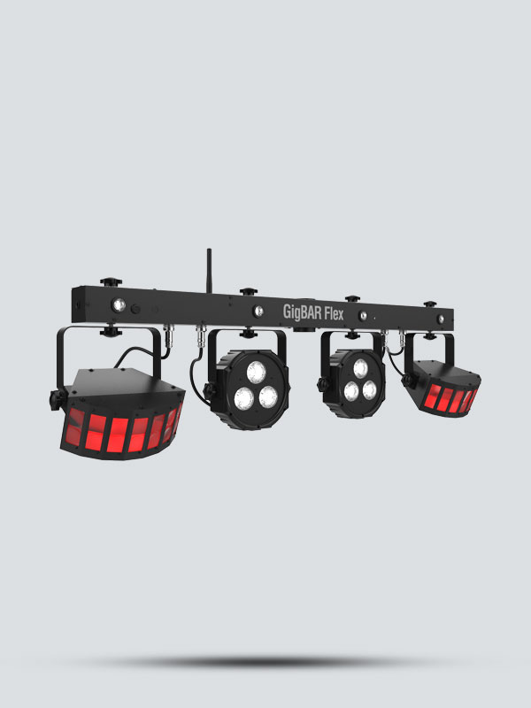 CHAUVET DJ GigBAR Flex 3-in-1 Pack-n-Go Lighting System