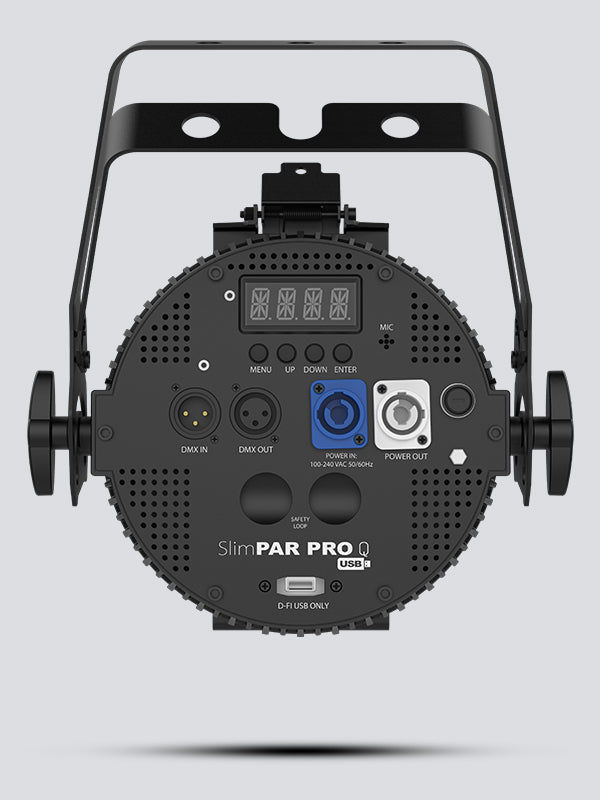 CHAUVET DJ SlimPAR Pro Q USB Low-Profile RGBA LED Wash Light