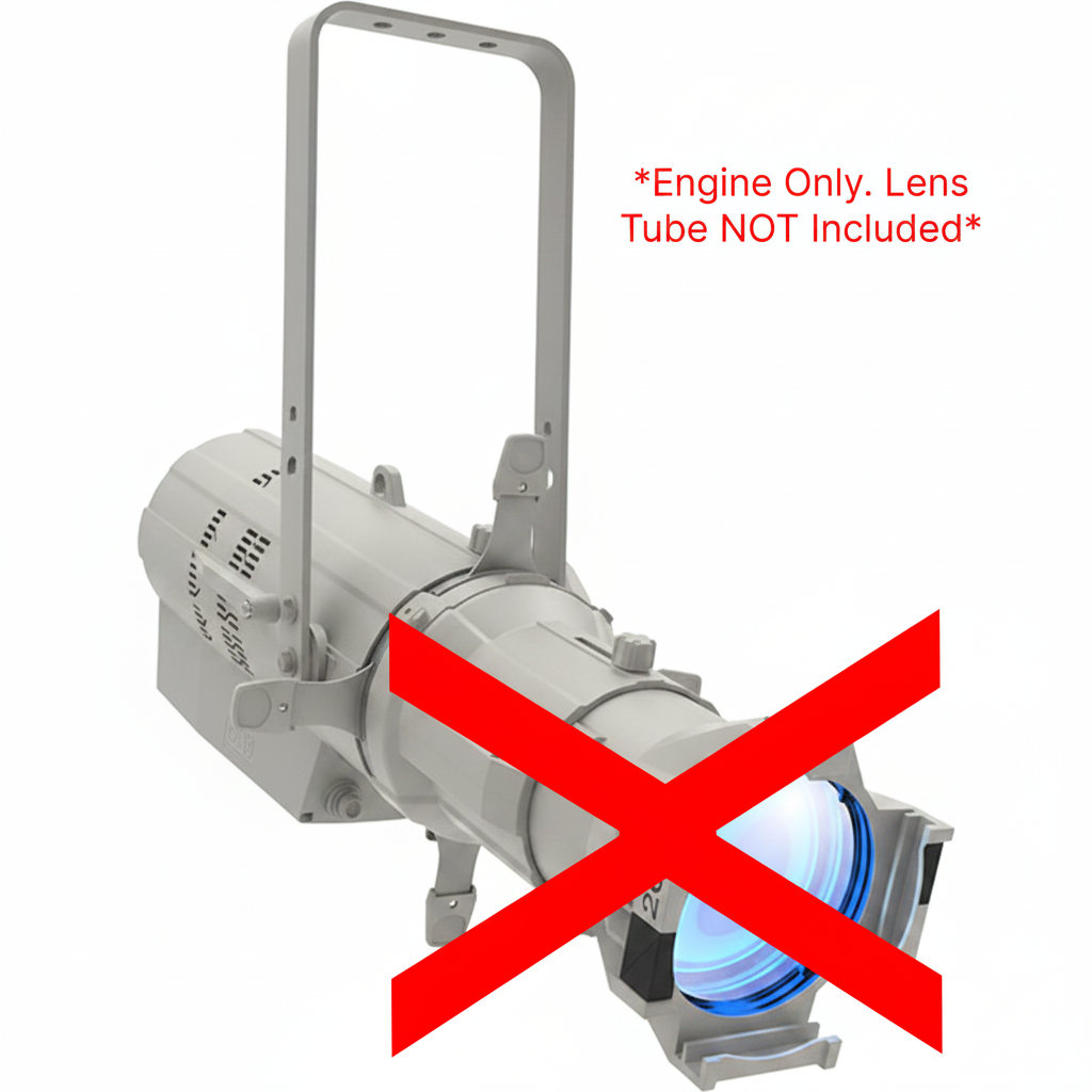 CHAUVET Professional Ovation E-910FC RGBA-Lime LED Ellipsoidal - White [B-Stock / Manufacturer Refurb: 6-Month Warranty] - Lens Tube NOT Included