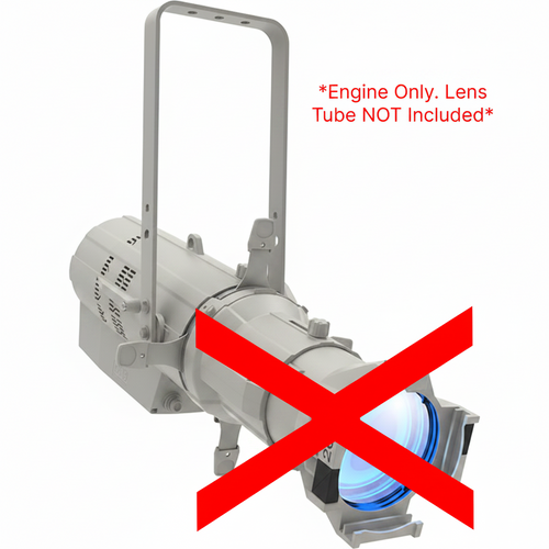 CHAUVET Professional Ovation E-910FC RGBA-Lime LED Ellipsoidal - White [B-Stock / Manufacturer Refurb: 6-Month Warranty] - Lens Tube NOT Included
